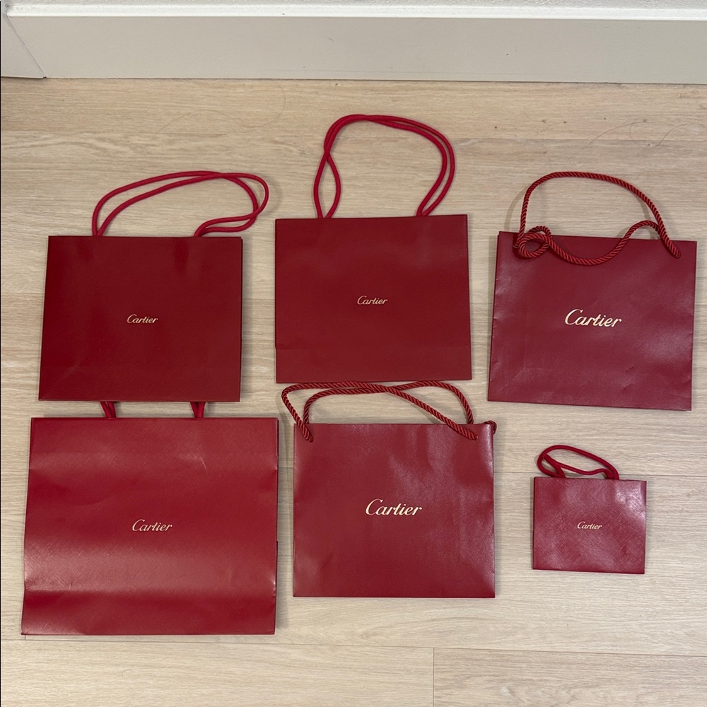 Cartier Red Women's Bag Collection